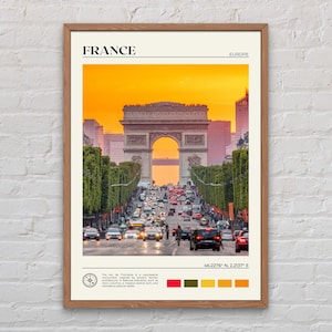 Real Photo, France Print, France Wall Art, France Poster, France Photo, France Poster Print, France Wall Decor, Paris, Europe Print image 1