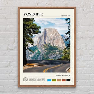 Echtes Foto, Yosemite Print, Yosemite Wandkunst, Yosemite Poster, Yosemite Foto, Yosemite Poster Print, Yosemite Wanddekor, USA