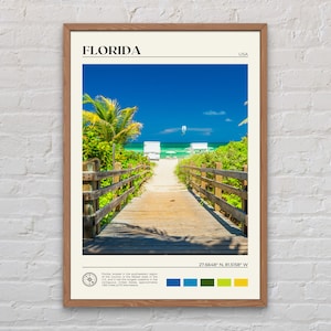 Echte foto, Florida Print, Florida Wall Art, Florida Poster, Florida Photo, Florida Poster Print, Florida Wall Decor, USA poster