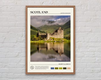 Real Photo, Scotland Print, Scotland Wall Art, Scotland Poster, Scotland Photo, Scotland Poster Print, Scotland Wall Decor, UK Print