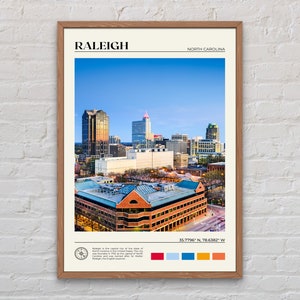 Real Photo, Raleigh Print, Raleigh Wall Art, Raleigh Poster, Raleigh Photo, Raleigh Poster Print, Raleigh Wall Decor, North Carolina