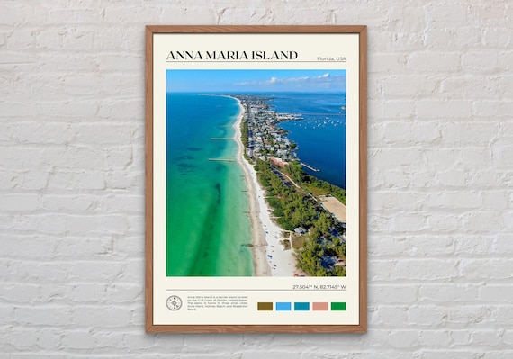 Real Photo, Anna Maria Island Print, Anna Maria Island Wall Art, Anna Maria Island Poster, Anna Maria Island  Photo, Florida Poster