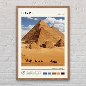 Foto real, impressão do Egito, arte de parede do Egito, pôster do Egito, foto do Egito, impressão de pôster do Egito, decoração de parede do Egito, Cairo, impressão de pôster da Ásia