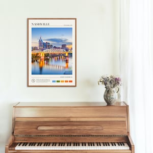 Real Photo, Nashville Print, Nashville Wall Art, Nashville Poster, Nashville Photo, Nashville Poster Print, Nashville Wall Decor image 4
