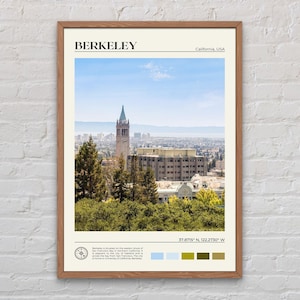 Real Photo, Berkeley Print, Berkeley Wall Art, Berkeley Poster, Berkeley Photo, Berkeley Poster Print, Berkeley Decor, California
