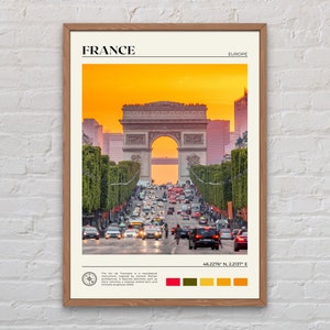 Foto real, impresión de Francia, arte mural de Francia, póster de Francia, foto de Francia, impresión de póster de Francia, decoración de pared de Francia, París, impresión de Europa