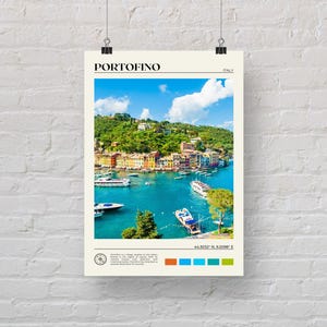 Prawdziwe zdjęcie, wydruk z Portofino, sztuka ścienna z Portofino, plakat z Portofino, zdjęcie z Portofino, wydruk plakatu z Portofino, wystrój Portofino, Włochy zdjęcie 5