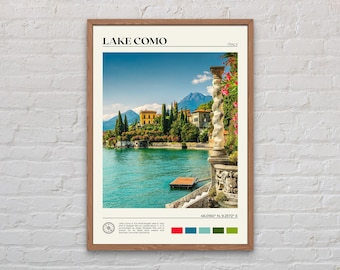 Real Photo, Lake Como Print, Lake Como Wall Art, Lake Como Poster, Lake Como Photo, Lake Como Poster Print, Lake Como Decor, Italy