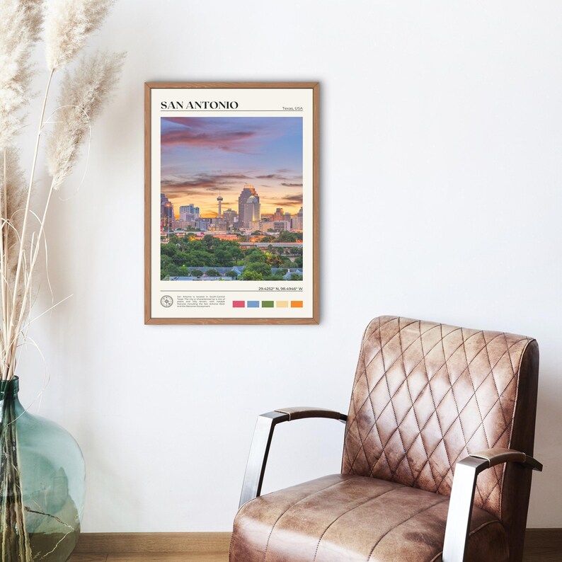 Real Photo, San Antonio Print, San Antonio Art, San Antonio Poster, San Antonio Photo, San Antonio Poster Print, San Antonio Decor image 2