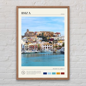 Real Photo, Ibiza Print, Ibiza Wall Art, Ibiza Poster, Ibiza Photo, Ibiza Poster Print, Ibiza Wall Decor, Spain Poster Print, Europe image 1