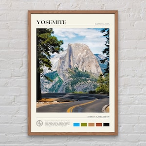 Real Photo, Yosemite Print, Yosemite Wall Art, Yosemite Poster, Yosemite Photo, Yosemite Poster Print, Yosemite Wall Decor, USA