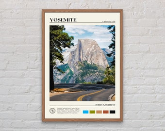 Real Photo, Yosemite Print, Yosemite Wall Art, Yosemite Poster, Yosemite Photo, Yosemite Poster Print, Yosemite Wall Decor, USA