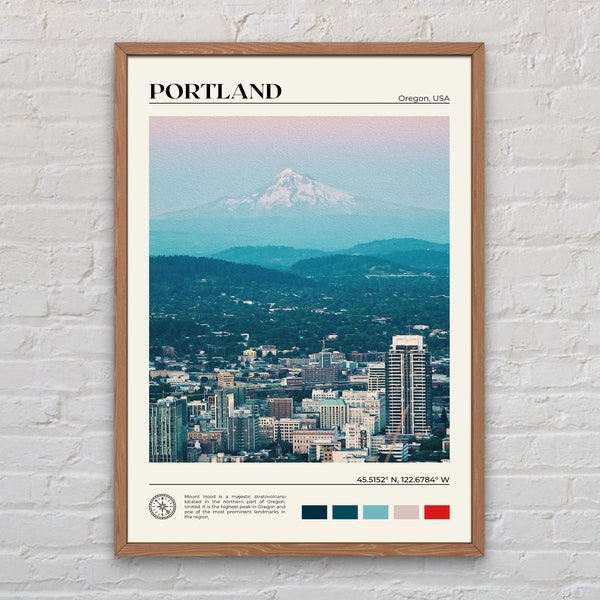Portland Wall Art Etsy