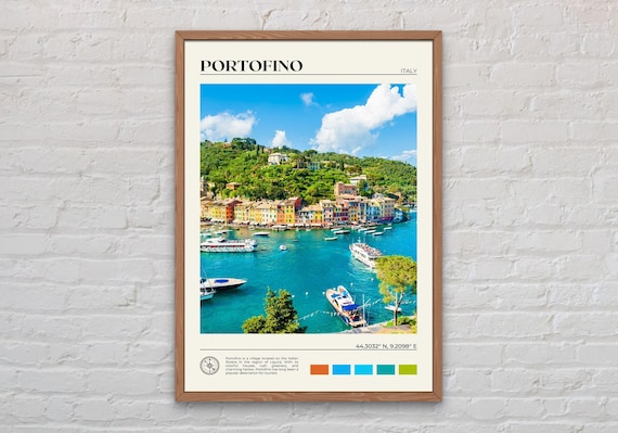 Real Photo, Portofino Print, Portofino Wall Art, Portofino Poster, Portofino Photo, Portofino Poster Print, Portofino Decor, Italy