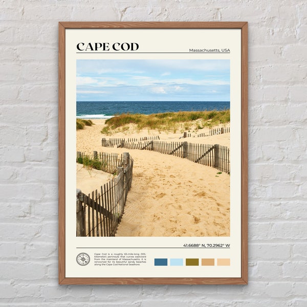Real Photo, Cape Cod Print, Cape Cod Wall Art, Cape Cod Poster, Cape Cod Photo, Cape Cod Poster Print, Cape Cod Decor, Massachusetts