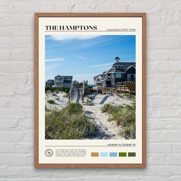 Real Photo, The Hamptons Print, The Hamptons Art, The Hamptons Poster, The Hamptons Photo, The Hamptons Decor, New York Poster Print