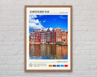 Real Photo, Amsterdam Print, Amsterdam Wall Art, Amsterdam Poster, Amsterdam Photo, Amsterdam Poster Print, Amsterdam Decor