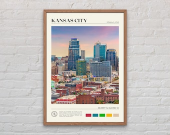 Real Photo, Kansas City Print, Kansas City Wall Art, Kansas City Poster, Kansas City Photo, Kansas City Poster Print, Missouri Print
