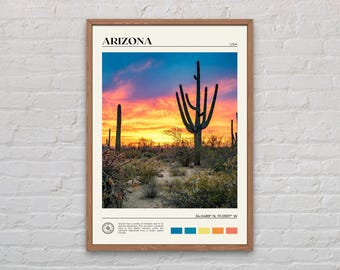 Real Photo, Arizona Print, Arizona Wall Art, Arizona Poster, Arizona Photo, Arizona Poster Print, Arizona Wall Decor, USA Print