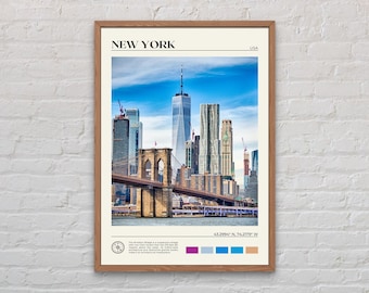 echtes Foto, New York State Druck, New York Wandkunst, New York Poster, New York Foto, New York Poster Druck, New York Dekor, USA