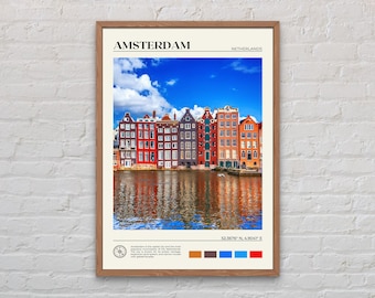 Real Photo, Amsterdam Print, Amsterdam Wall Art, Amsterdam Poster, Amsterdam Photo, Amsterdam Poster Print, Amsterdam Decor