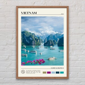 Echtes Foto, Vietnam Druck, Vietnam Wand, Kunst, Vietnam Poster, Vietnam Foto, Vietnam Poster Druck, Vietnam Wanddekor, Asien Poster