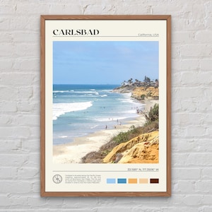 Real Photo, Carlsbad Print, Carlsbad Wall Art, Carlsbad Poster, Carlsbad Photo, Carlsbad Poster Print, Carlsbad Decor, California