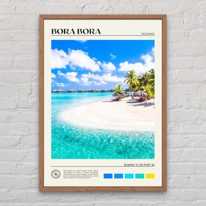 Echtes Foto, Bora Bora Druck, Bora Bora Wandkunst, Bora Bora Poster, Bora Bora Foto, Bora Bora Poster Druck, Bora Bora Wanddekor, Ozeanien