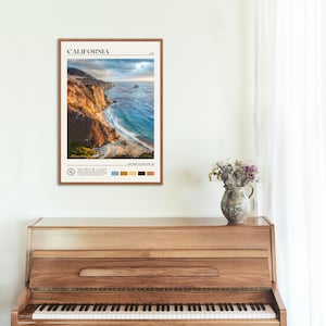 Real Photo, California Print, California Wall Art, California Poster, California Photo, California Poster Print, California Decor image 4