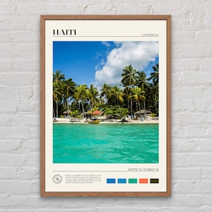 Echtes Foto, Haiti Print, Haiti Wandkunst, Haiti Poster, Haiti Foto, Haiti Poster Druck, Haiti Wanddekor, Haiti Strand, Karibik