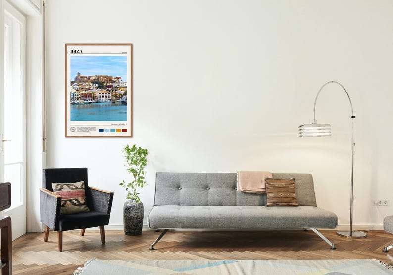 Real Photo, Ibiza Print, Ibiza Wall Art, Ibiza Poster, Ibiza Photo, Ibiza Poster Print, Ibiza Wall Decor, Spain Poster Print, Europe image 3