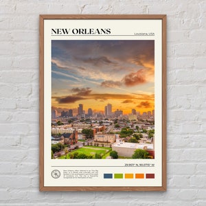 Echtes Foto, New Orleans Druck, New Orleans Wandkunst, New Orleans Poster, New Orleans Foto, New Orleans Poster, USA