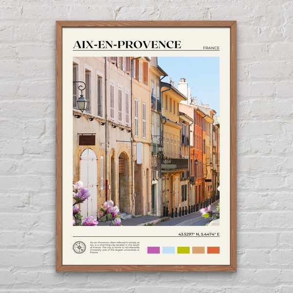 Real Photo, Aix-en-Provence Print, Aix-en-Provence Wall Art, Aix-en-Provence Poster, Aix-en-Provence Photo, Aix-en-Provence Decor