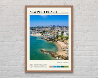 echtes Foto, Newport Beach Druck, Newport Beach Wandkunst, Newport Beach Poster, Newport Beach Foto, Newport Beach Decor, Kalifornien
