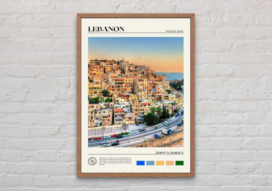 Real Photo, Lebanon Print, Lebanon Wall Art, Lebanon Poster, Lebanon Photo, Lebanon Poster Print