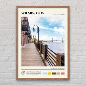 Real Photo, Wilmington Print, Wilmington Wall Art, Wilmington Poster, Wilmington Photo, Wilmington Poster Print, Wilmington Decor