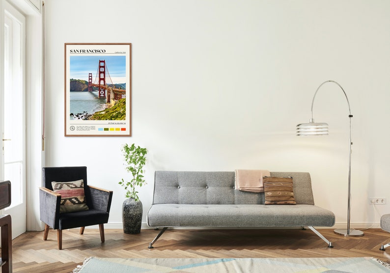 Real Photo, San Francisco Print, San Francisco Wall Art, San Francisco Poster, San Francisco Photo, San Francisco Poster Print, USA image 2