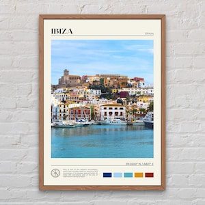 Real Photo, Ibiza Print, Ibiza Wall Art, Ibiza Poster, Ibiza Photo, Ibiza Poster Print, Ibiza Wall Decor, Spain Poster Print, Europe