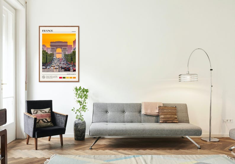 Real Photo, France Print, France Wall Art, France Poster, France Photo, France Poster Print, France Wall Decor, Paris, Europe Print image 3