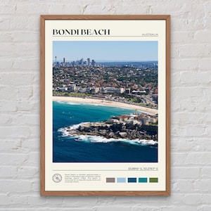 Real Photo, Bondi Beach Print, Bondi Beach Art, Bondi Beach Poster, Bondi Beach Photo, Bondi Beach Poster Print, Bondi Beach Decor