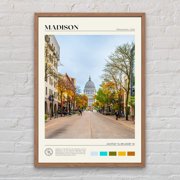 Madison Wisconsin Etsy