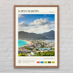 Echtes Foto, Saint Martin Druck, Saint Martin Wandkunst, Saint Martin Poster, Saint Martin Foto, Saint Martin Dekoration, Karibik Druck