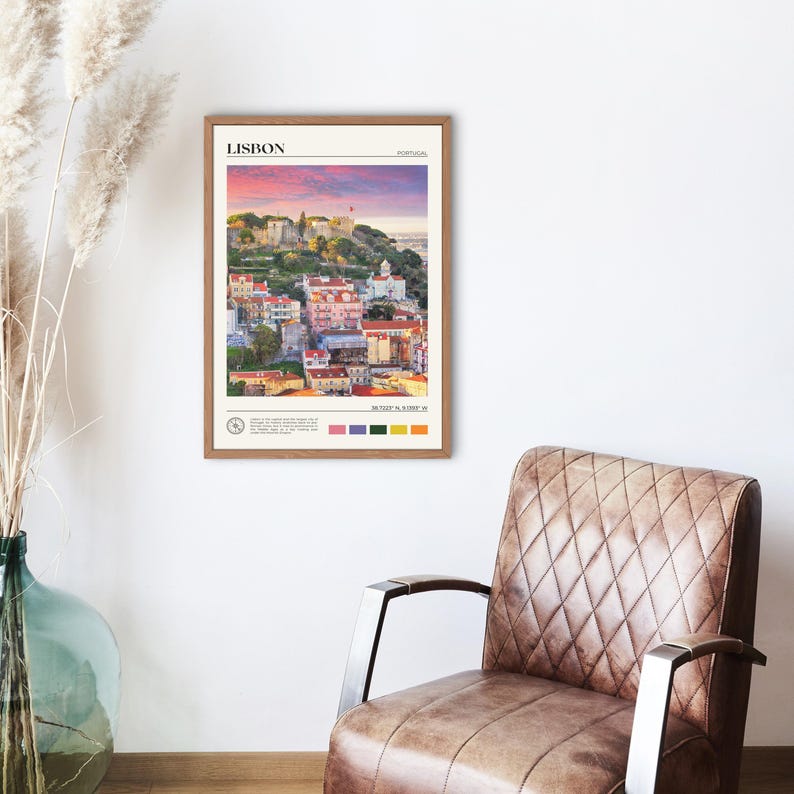 Real Photo, Lisbon Print, Lisbon Wall Art, Lisbon Poster, Lisbon Photo, Lisbon Poster Print, Lisbon Wall Decor, Portugal Poster image 2