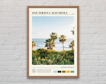 Real Photo, Southern California Print, California Wall Art, Southern California Poster, California Photo, California Poster Print