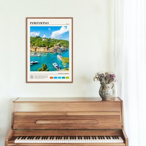 Prawdziwe zdjęcie, wydruk z Portofino, sztuka ścienna z Portofino, plakat z Portofino, zdjęcie z Portofino, wydruk plakatu z Portofino, wystrój Portofino, Włochy zdjęcie 4