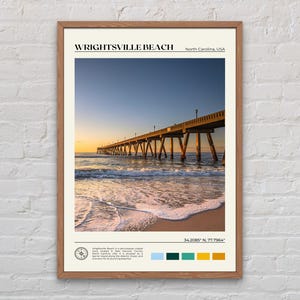Real Photo, Wrightsville Beach Print, Wrightsville Beach Art, Wrightsville Beach Poster, Wrightsville Beach Photo, North Carolina