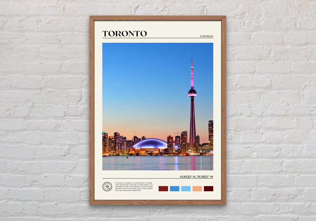 Real Photo, Toronto Print, Toronto Wall Art, Toronto Poster, Toronto