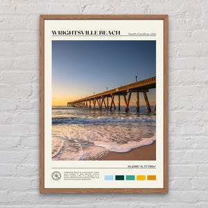 Real Photo, Wrightsville Beach Print, Wrightsville Beach Art, Wrightsville Beach Poster, Wrightsville Beach Photo, North Carolina