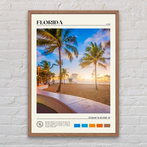 Echte foto, Florida Print, Florida Wall Art, Florida Poster, Florida Photo, Florida Poster Print, Florida Wall Decor, USA poster