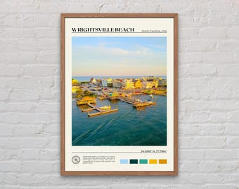 Real Photo, Wrightsville Beach Print, Wrightsville Beach Art, Wrightsville Beach Poster, Wrightsville Beach Photo, North Carolina